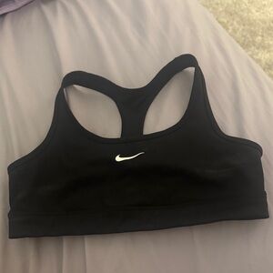 Nike Women's Black Racerback Sports Bra